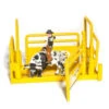 Little Buster Toys Single Yellow Bucking Chute