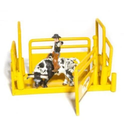Little Buster Toys Single Yellow Bucking Chute