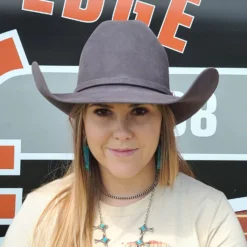 American 7X Steel Grey Felt Hat