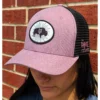 Coyote Cowgirl Purple Buffalo Cap