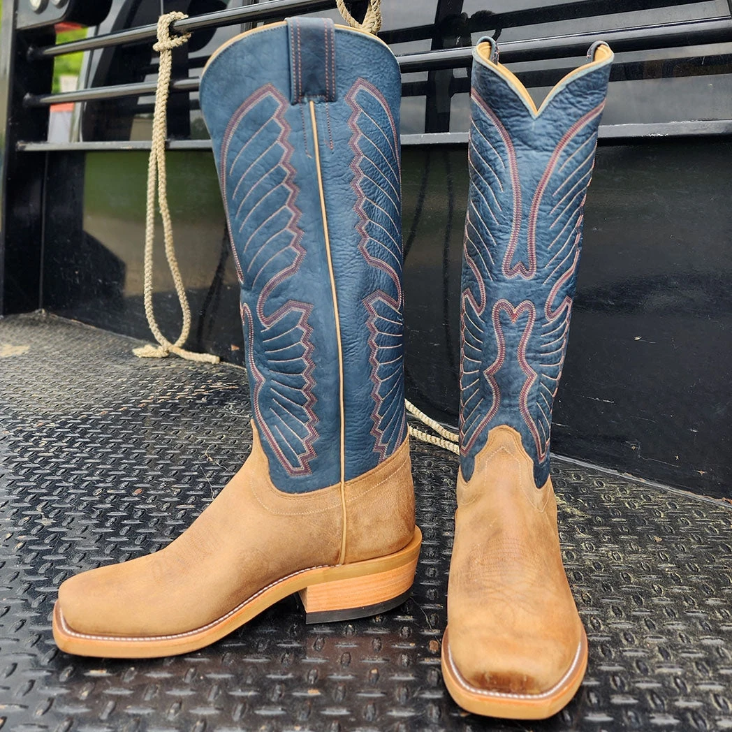 Olathe Indigo Angry Elk Boots - Image 2