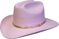 Kid's Light Pink Canvas Hat