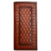 Tan Diamond Tooled Check Book