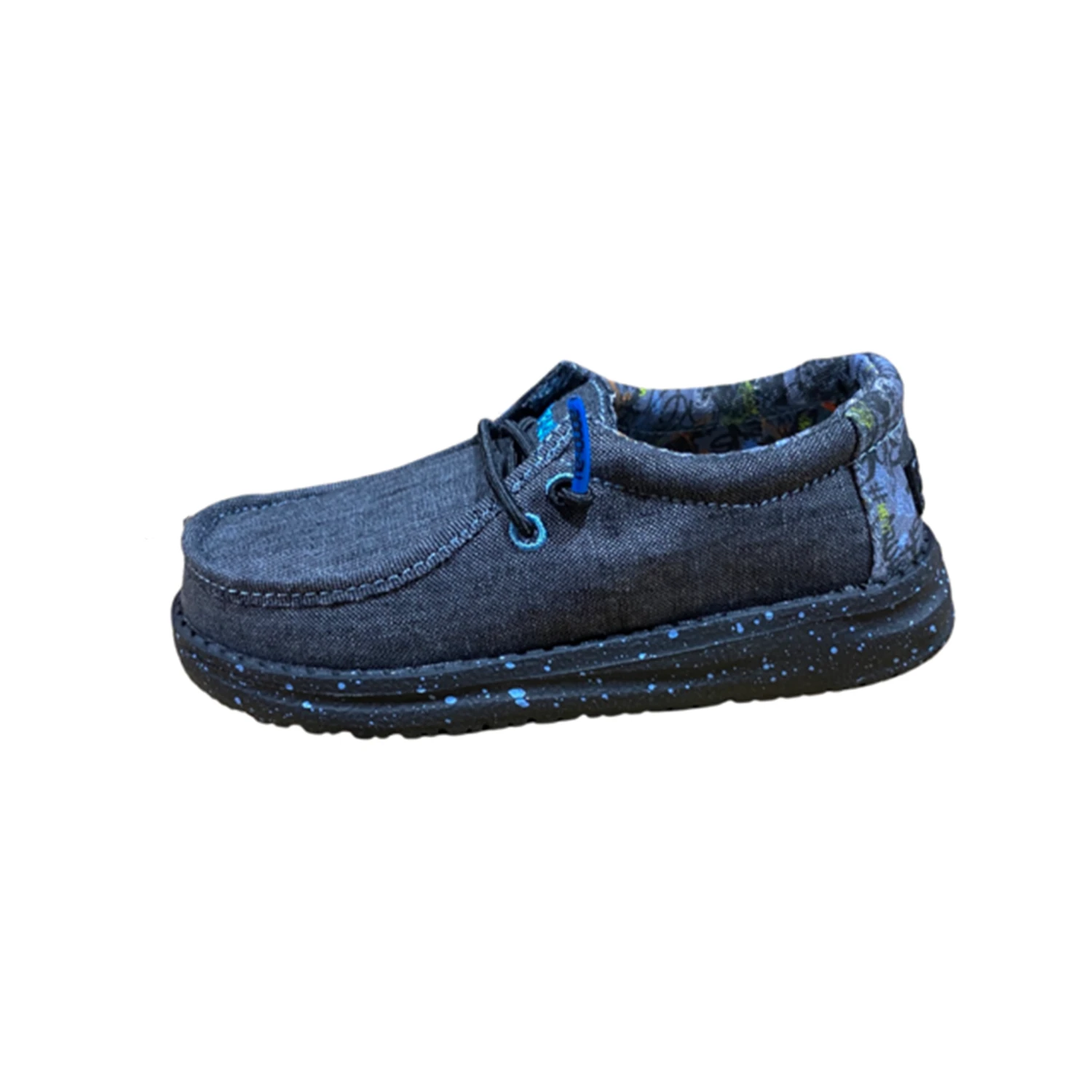 Heydude Hey Dude Wally Toddler Chambray Wave - Image 3