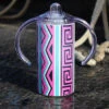 Pink Saddle Blanket Sippy Cup