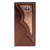 Cross Hide Mens Checkbook
