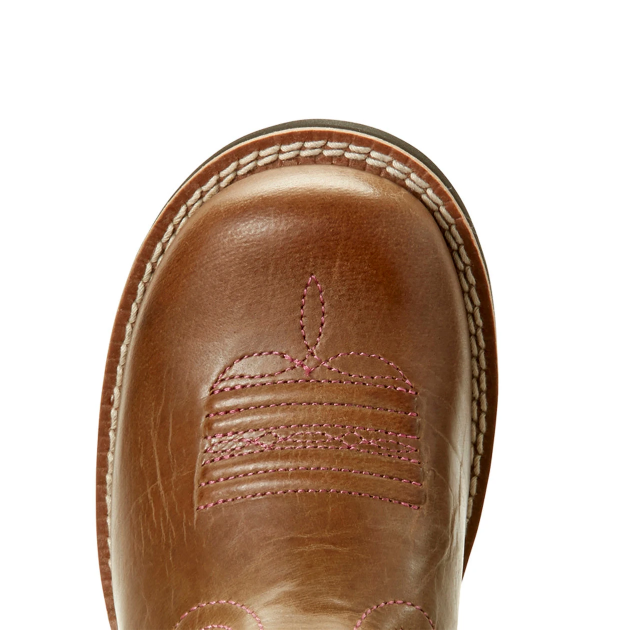 Ariat Kid's Brown Cactus Fatbaby Round Toe Boot - Image 5