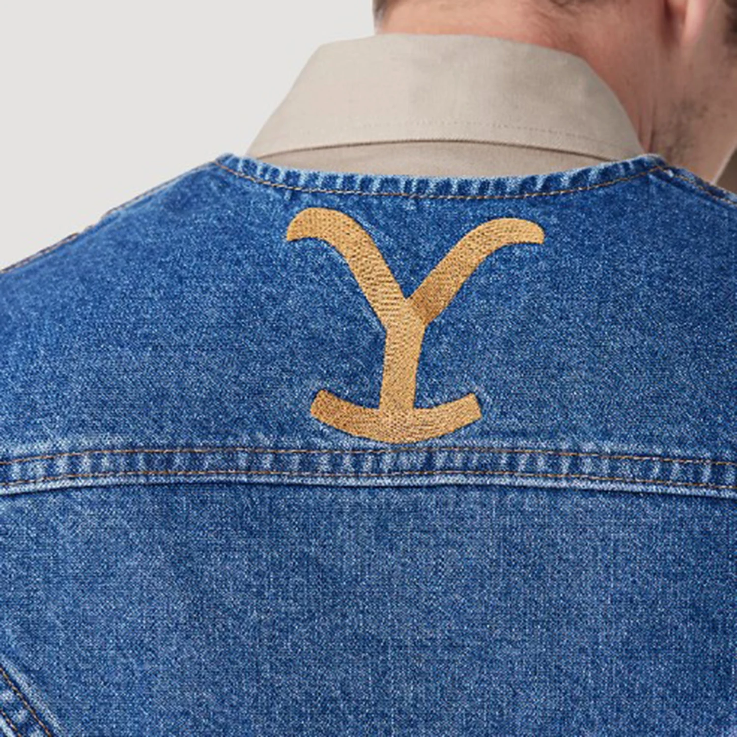 Wrangler Denim Yellowstone Vest - Image 4