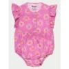 Wrangler Pink Flowered Onesie