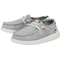 Heydude Hey Dude Wendy Youth Boho Light Denim