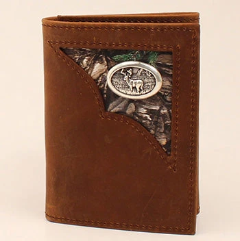 Tan Realtree Camo Inlay Trifold